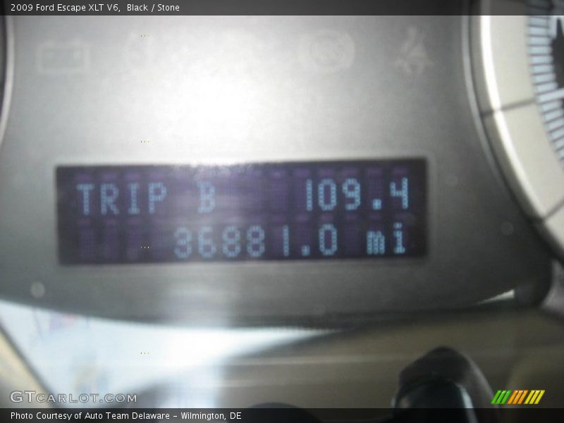 Black / Stone 2009 Ford Escape XLT V6
