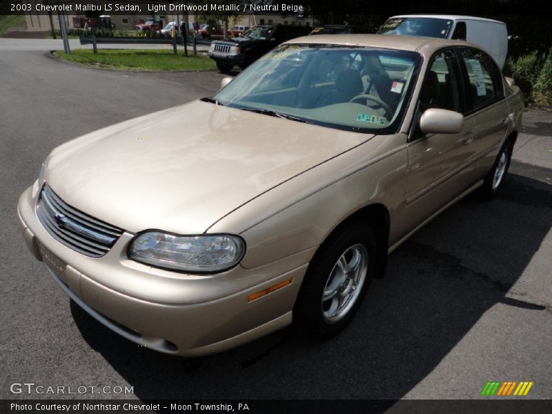 Light Driftwood Metallic / Neutral Beige 2003 Chevrolet Malibu LS Sedan