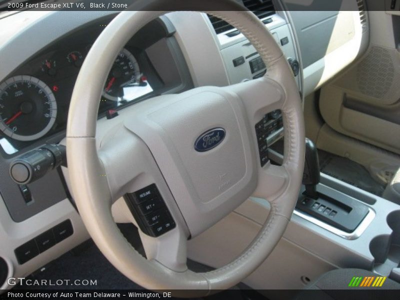Black / Stone 2009 Ford Escape XLT V6