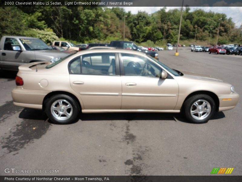 Light Driftwood Metallic / Neutral Beige 2003 Chevrolet Malibu LS Sedan