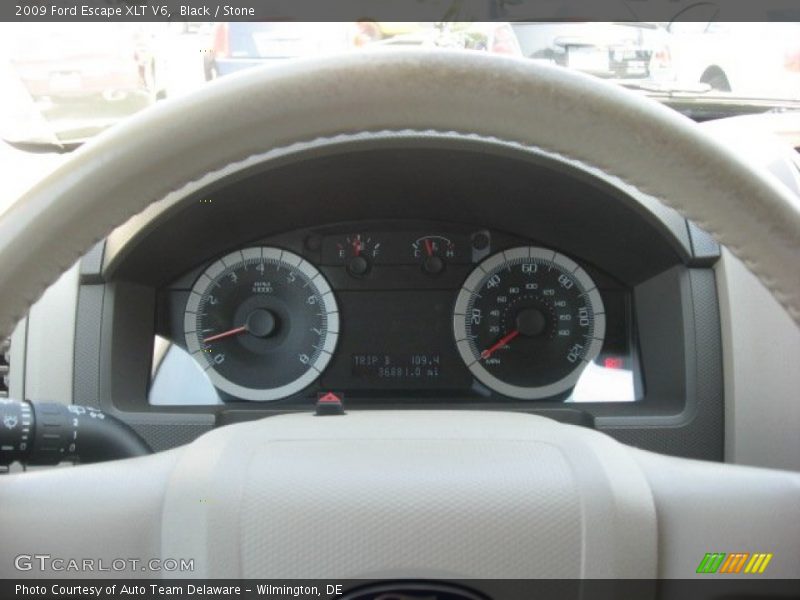 Black / Stone 2009 Ford Escape XLT V6
