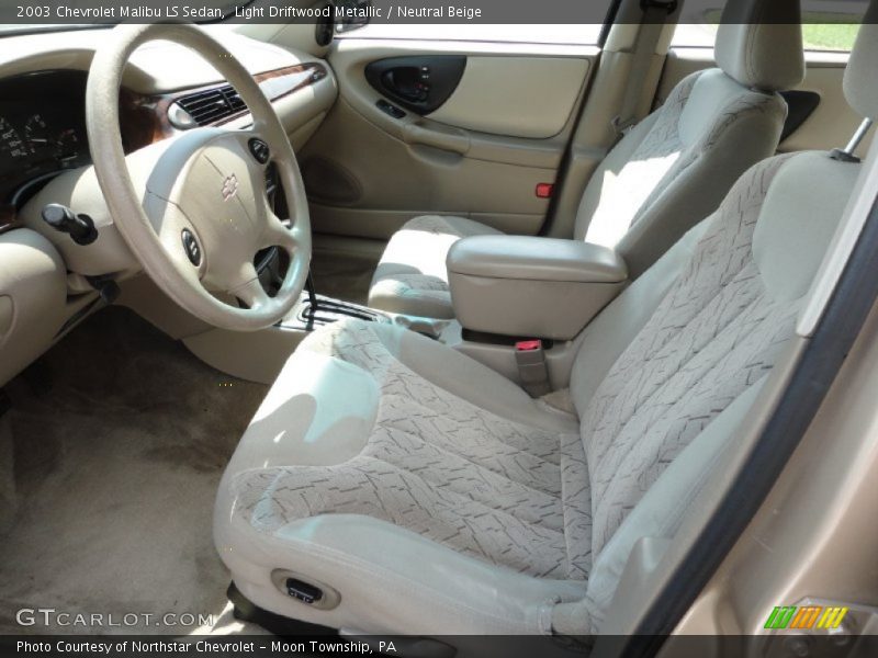 Light Driftwood Metallic / Neutral Beige 2003 Chevrolet Malibu LS Sedan