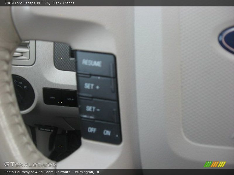 Black / Stone 2009 Ford Escape XLT V6