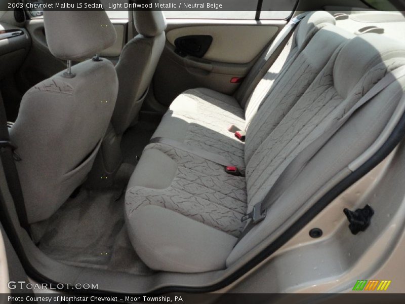 Light Driftwood Metallic / Neutral Beige 2003 Chevrolet Malibu LS Sedan