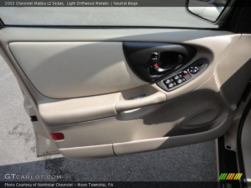 Light Driftwood Metallic / Neutral Beige 2003 Chevrolet Malibu LS Sedan