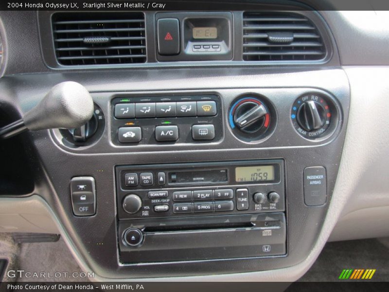 Starlight Silver Metallic / Gray 2004 Honda Odyssey LX