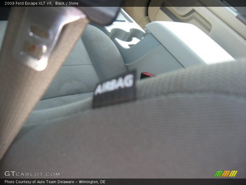 Black / Stone 2009 Ford Escape XLT V6
