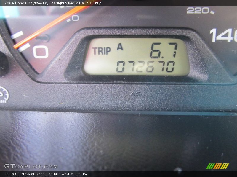 Starlight Silver Metallic / Gray 2004 Honda Odyssey LX