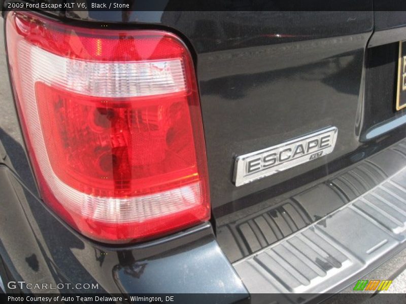 Black / Stone 2009 Ford Escape XLT V6