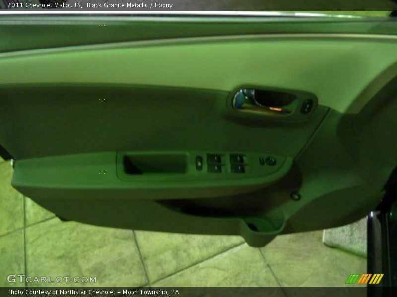Black Granite Metallic / Ebony 2011 Chevrolet Malibu LS