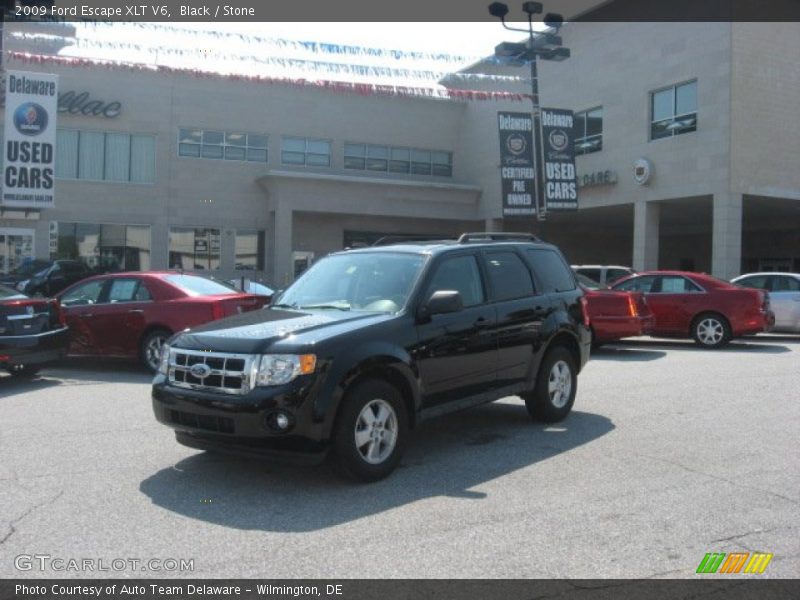 Black / Stone 2009 Ford Escape XLT V6