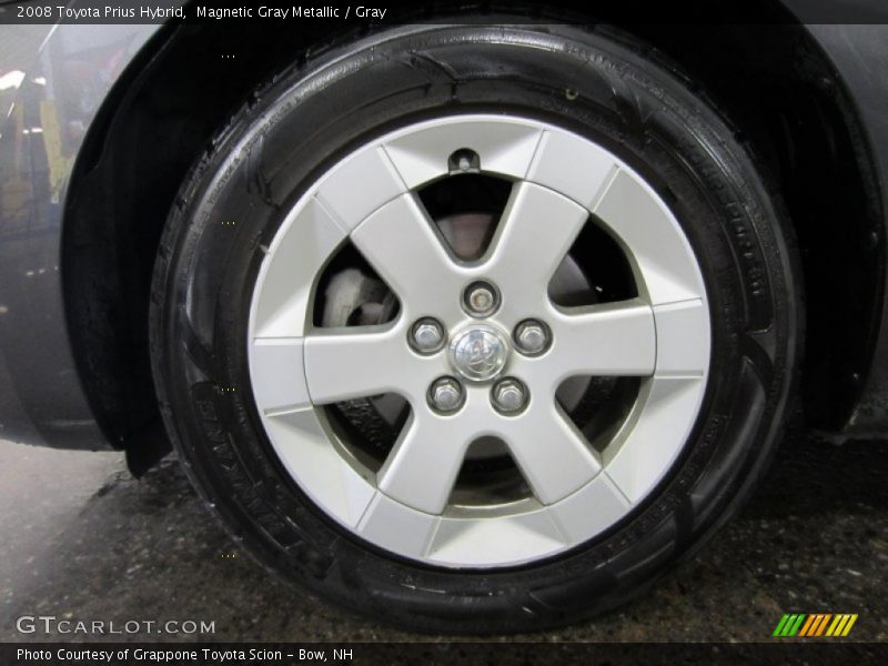 Magnetic Gray Metallic / Gray 2008 Toyota Prius Hybrid