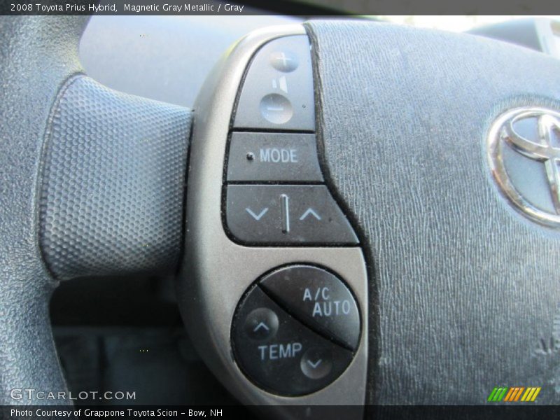 Magnetic Gray Metallic / Gray 2008 Toyota Prius Hybrid