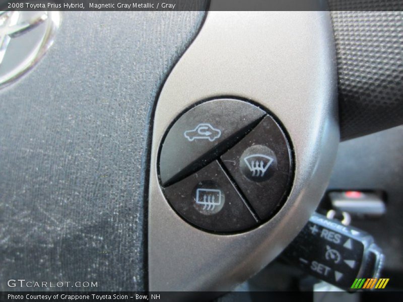Magnetic Gray Metallic / Gray 2008 Toyota Prius Hybrid
