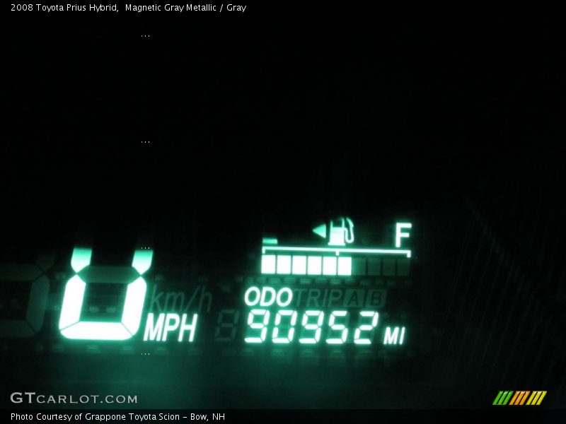 Magnetic Gray Metallic / Gray 2008 Toyota Prius Hybrid