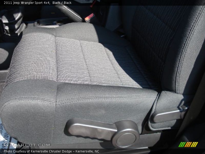 Black / Black 2011 Jeep Wrangler Sport 4x4