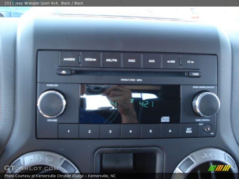 Black / Black 2011 Jeep Wrangler Sport 4x4