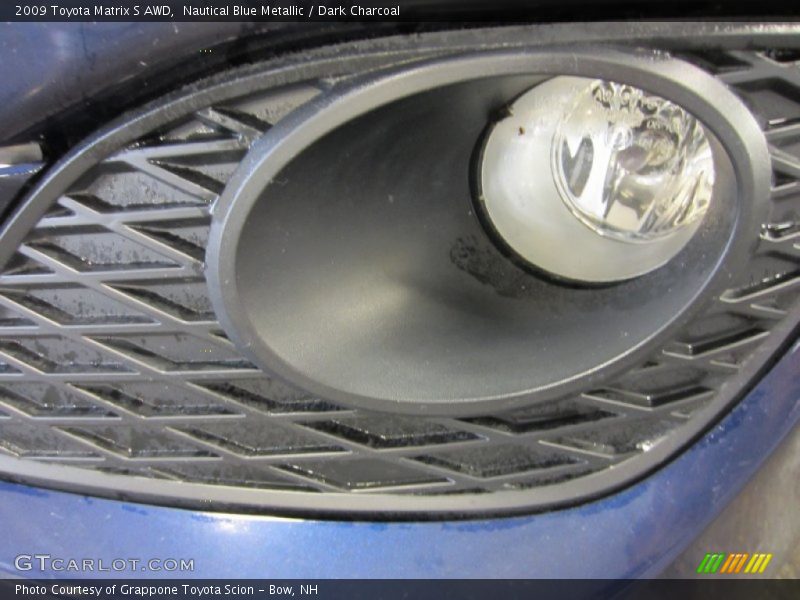 Nautical Blue Metallic / Dark Charcoal 2009 Toyota Matrix S AWD