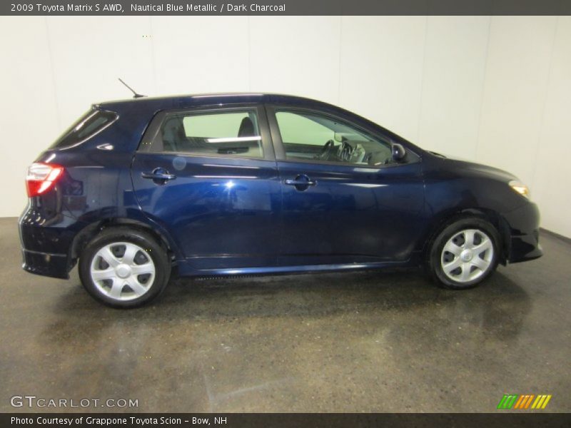 Nautical Blue Metallic / Dark Charcoal 2009 Toyota Matrix S AWD