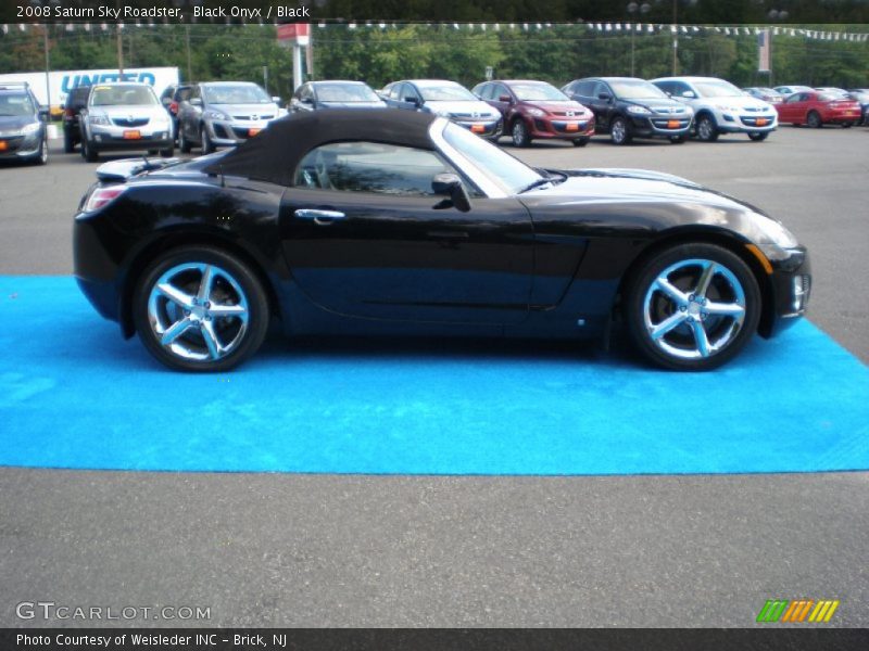 Black Onyx / Black 2008 Saturn Sky Roadster