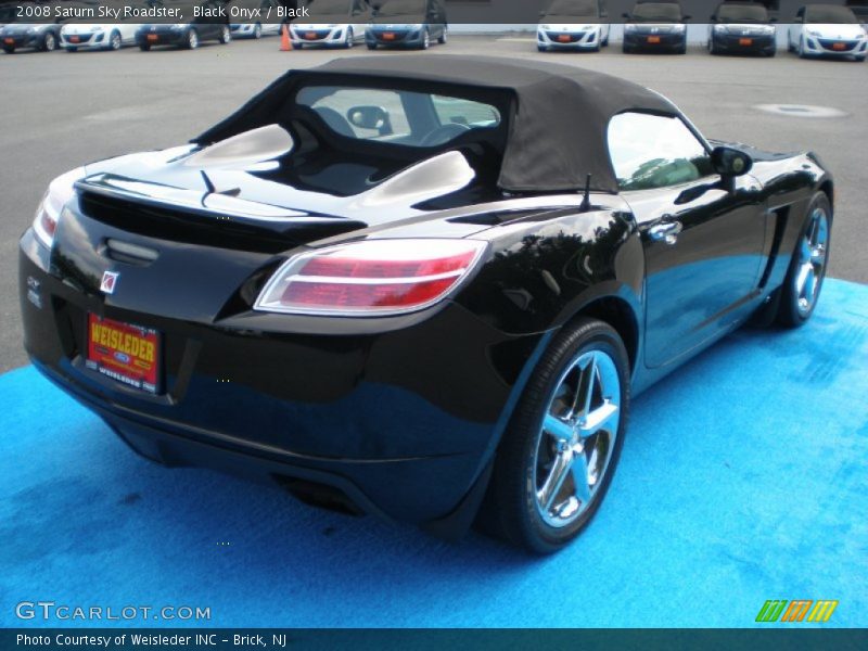 Black Onyx / Black 2008 Saturn Sky Roadster