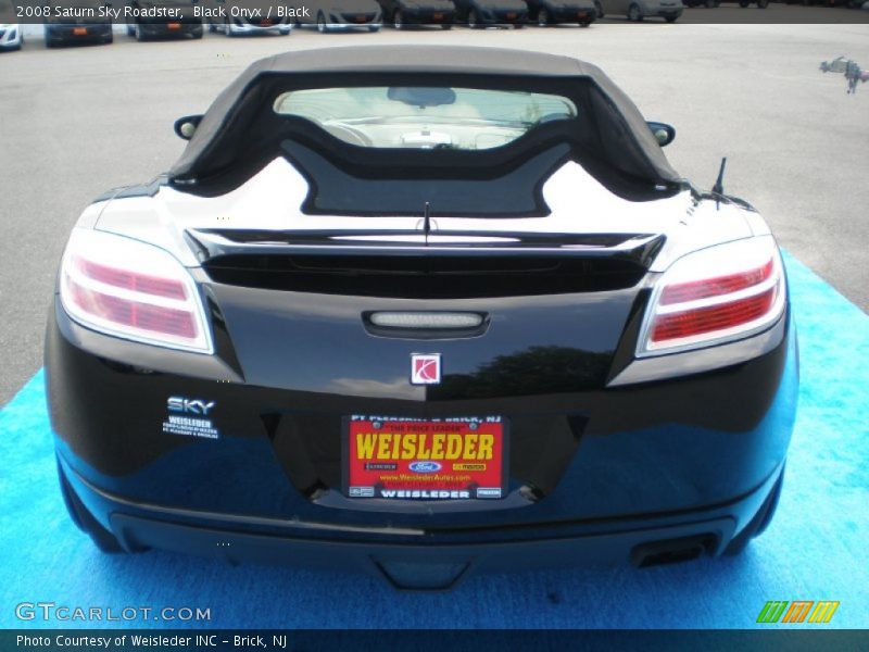 Black Onyx / Black 2008 Saturn Sky Roadster