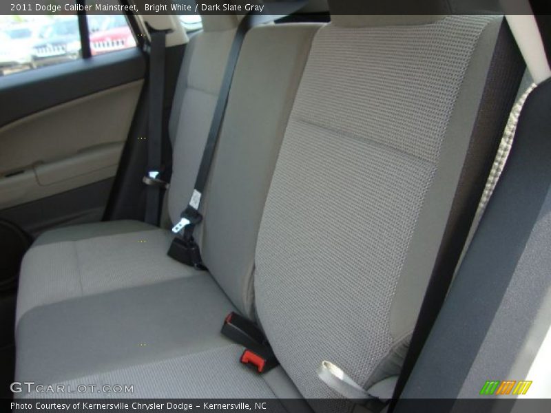 Bright White / Dark Slate Gray 2011 Dodge Caliber Mainstreet