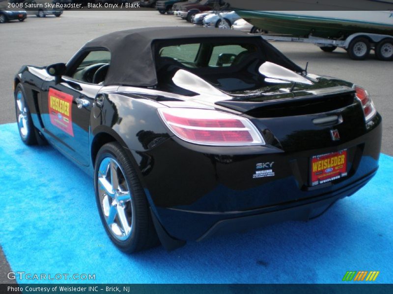 Black Onyx / Black 2008 Saturn Sky Roadster