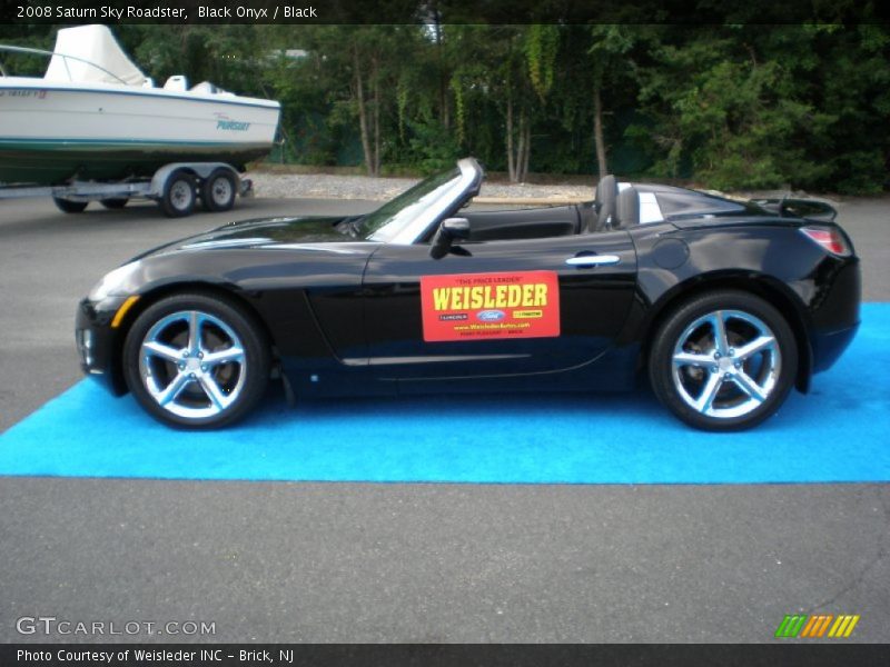 Black Onyx / Black 2008 Saturn Sky Roadster