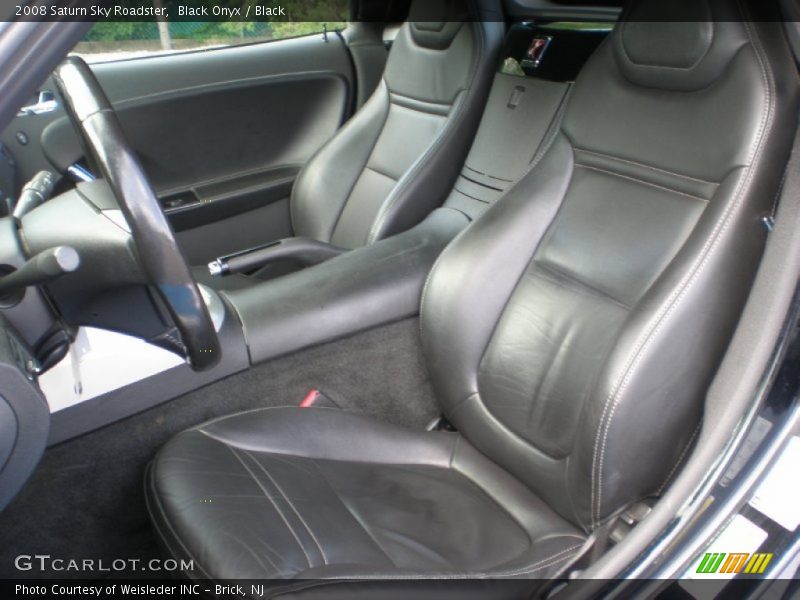  2008 Sky Roadster Black Interior