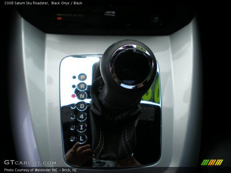 Black Onyx / Black 2008 Saturn Sky Roadster