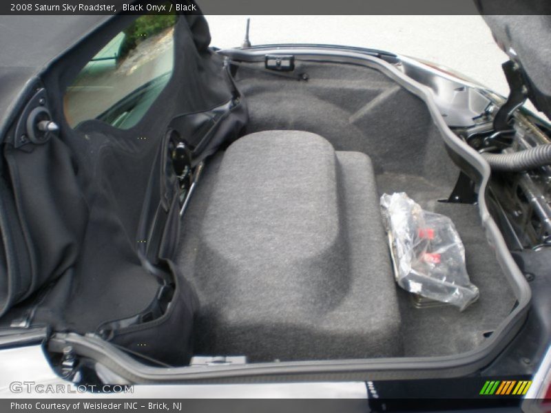 Black Onyx / Black 2008 Saturn Sky Roadster
