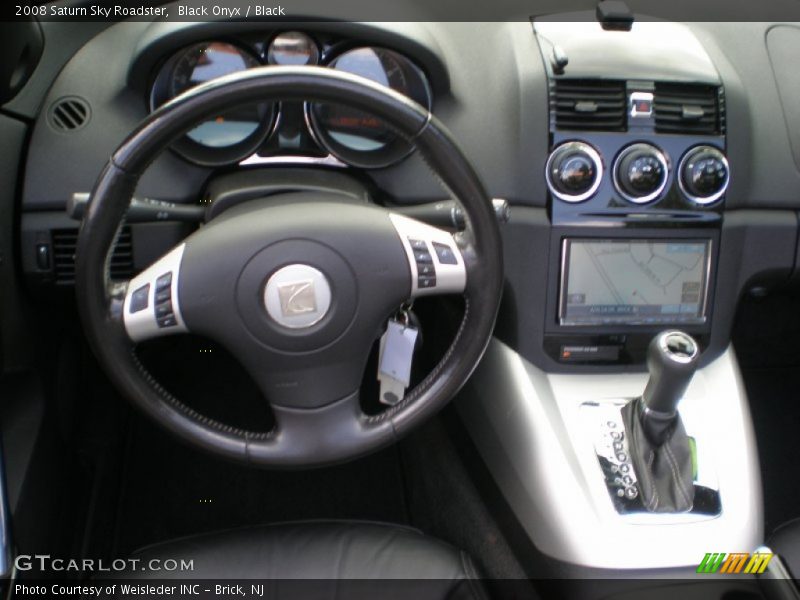 Black Onyx / Black 2008 Saturn Sky Roadster