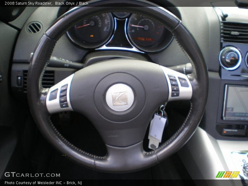 Black Onyx / Black 2008 Saturn Sky Roadster