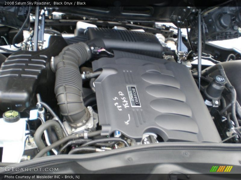 Black Onyx / Black 2008 Saturn Sky Roadster