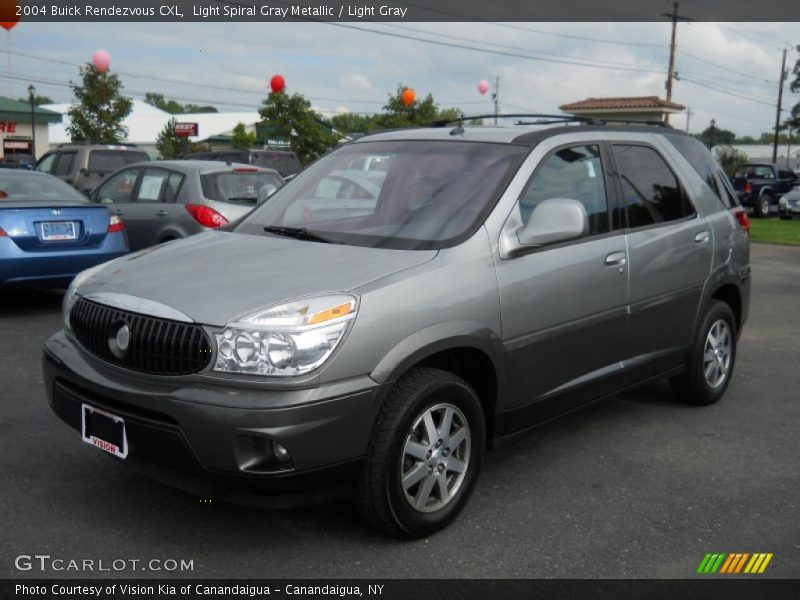 Light Spiral Gray Metallic / Light Gray 2004 Buick Rendezvous CXL