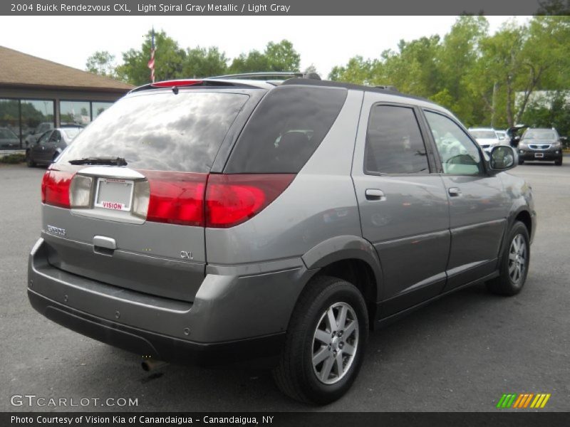 Light Spiral Gray Metallic / Light Gray 2004 Buick Rendezvous CXL