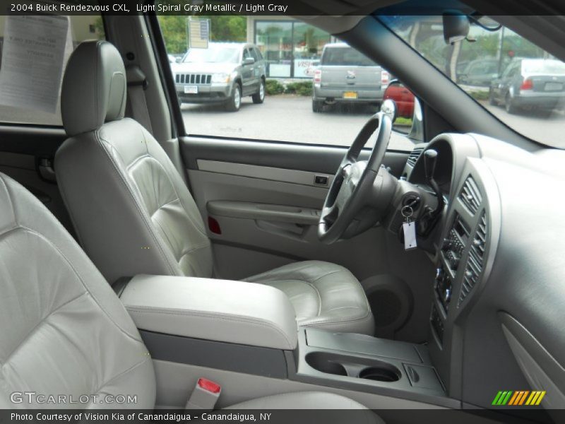 Light Spiral Gray Metallic / Light Gray 2004 Buick Rendezvous CXL