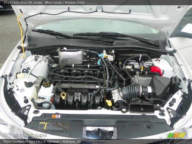 White Suede / Medium Stone 2011 Ford Focus SEL Sedan