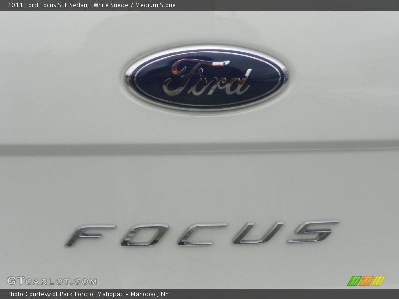 White Suede / Medium Stone 2011 Ford Focus SEL Sedan