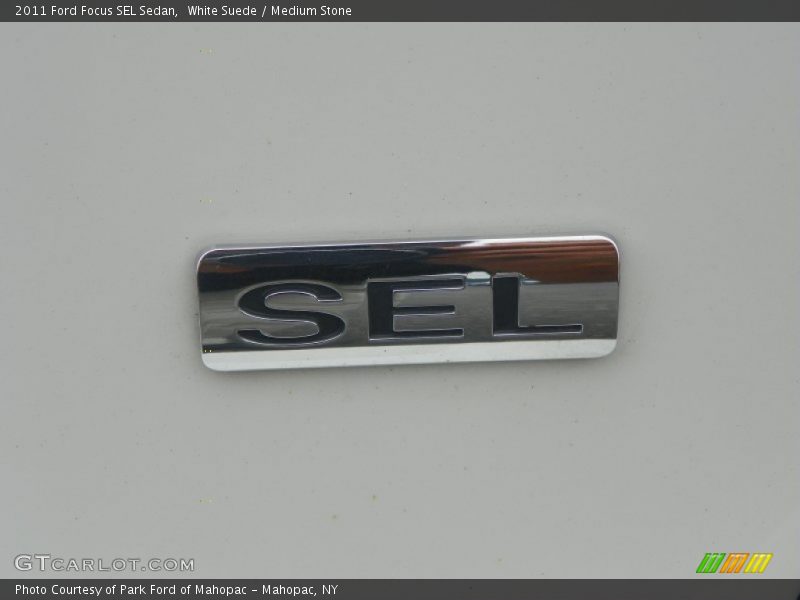 White Suede / Medium Stone 2011 Ford Focus SEL Sedan