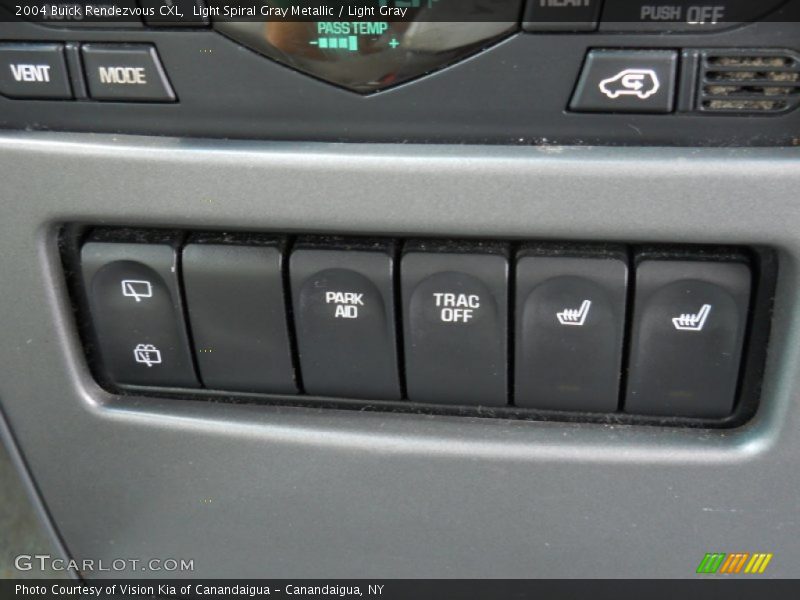 Light Spiral Gray Metallic / Light Gray 2004 Buick Rendezvous CXL