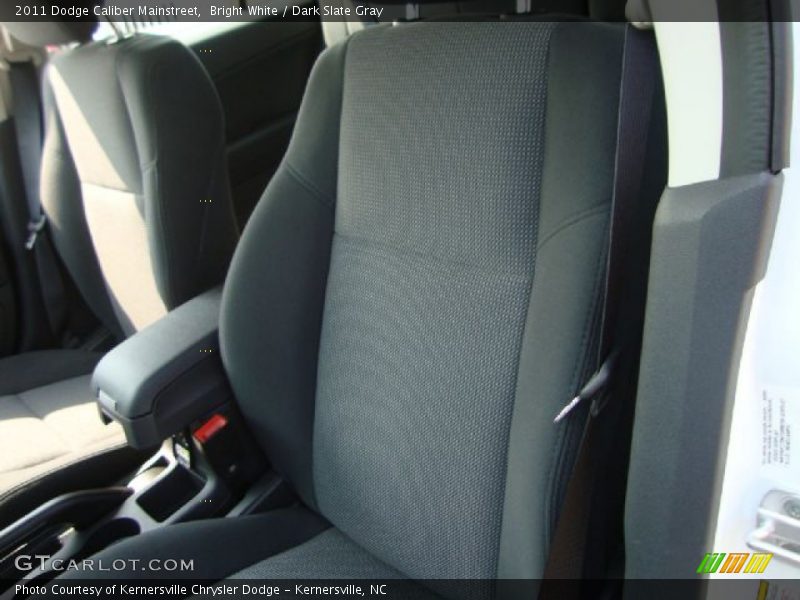 Bright White / Dark Slate Gray 2011 Dodge Caliber Mainstreet