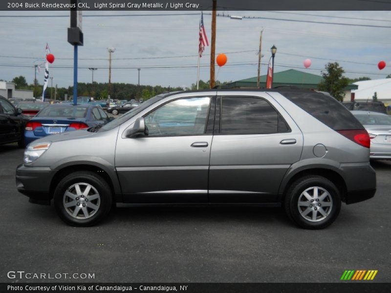 Light Spiral Gray Metallic / Light Gray 2004 Buick Rendezvous CXL