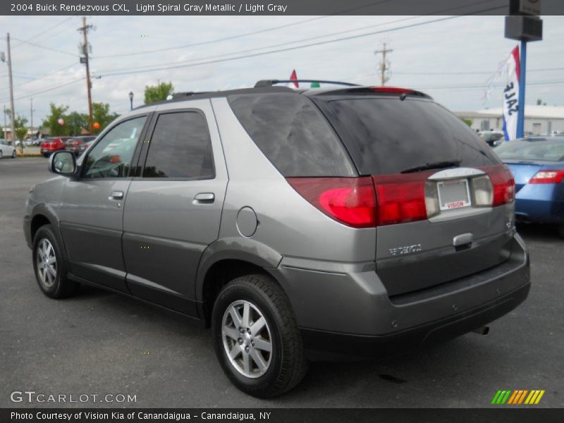Light Spiral Gray Metallic / Light Gray 2004 Buick Rendezvous CXL