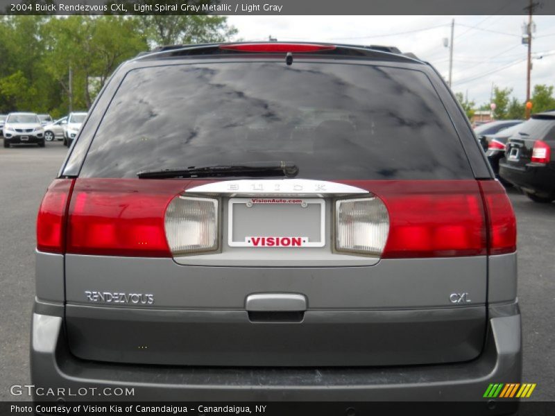 Light Spiral Gray Metallic / Light Gray 2004 Buick Rendezvous CXL