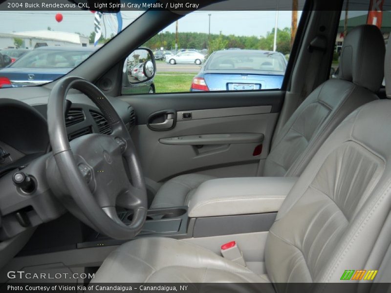 Light Spiral Gray Metallic / Light Gray 2004 Buick Rendezvous CXL