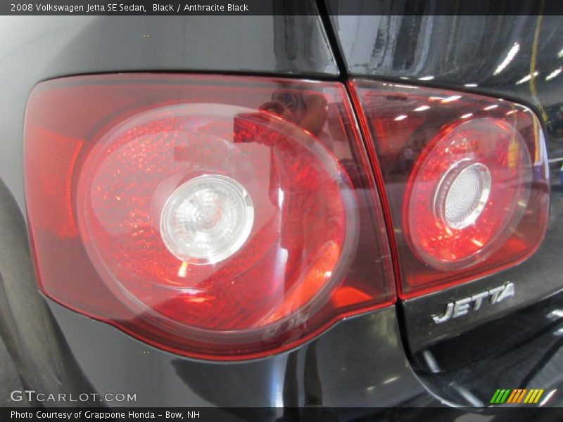 Black / Anthracite Black 2008 Volkswagen Jetta SE Sedan