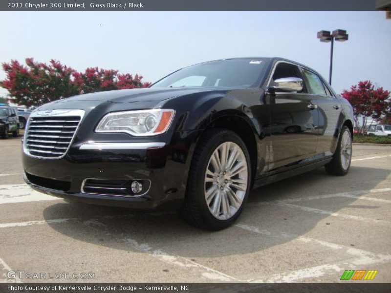 Gloss Black / Black 2011 Chrysler 300 Limited