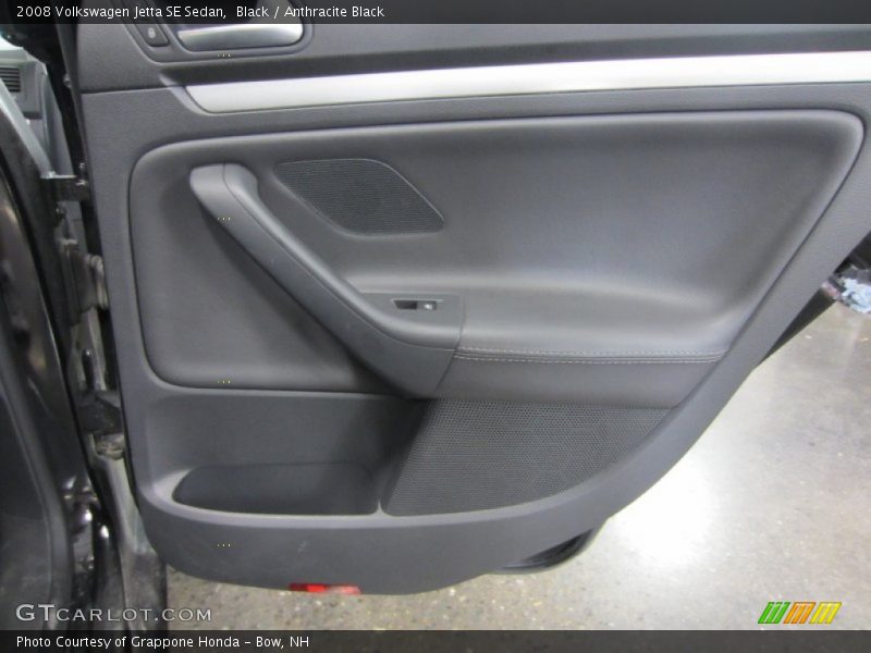 Black / Anthracite Black 2008 Volkswagen Jetta SE Sedan